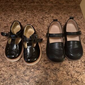 Kids Black Mary Jane School Shoes